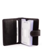 La Scala 30808/T barna  bőr férfi kártyatartó 