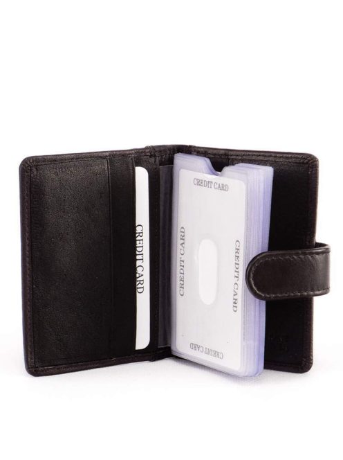 La Scala 30808/T barna  bőr férfi kártyatartó 