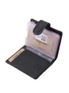 Green Deed OP30808/T fekete bőr férfi kártyatartó 