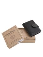 Green Deed OP30808/T fekete bőr férfi kártyatartó 