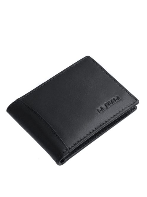 La Scala bőr kártyatartó ADQ30809 fekete