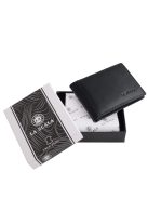 La Scala bőr kártyatartó ADQ30809 fekete