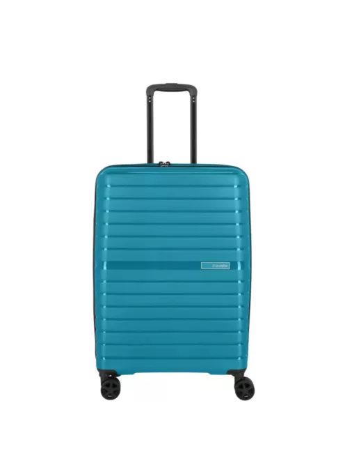 Travelite Trient M petrol közepes méretű bőrönd