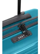 Travelite Trient M petrol közepes méretű bőrönd