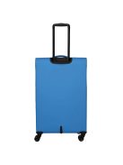Travelite Rügen L kék bővíthető nagy méretű bőrönd