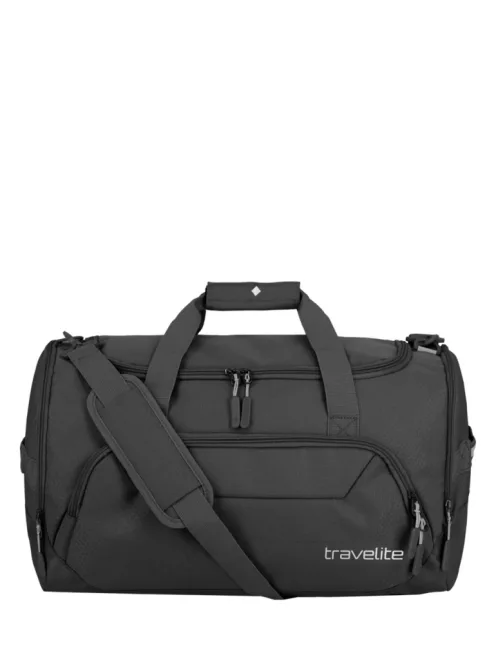 Travelite 6914-01 Kick Off M fekete közepes méretű utazótáska 