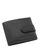 Green Deed AGD30809/T fekete bőr férfi kártyatartó és pénztárca