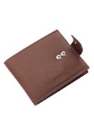 Green Deed AGD30809/T világos barna bőr férfi kártyatartó és pénztárca