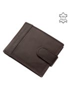 Green Deed SGV30809/T barna bőr férfi kártyatartó és pénztárca
