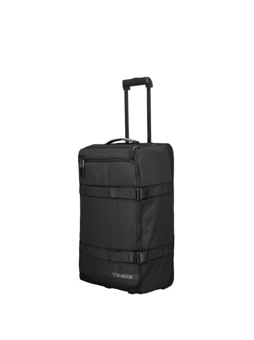 Travelite 6910-01 Kick Off L fekete gurulós utazótáska