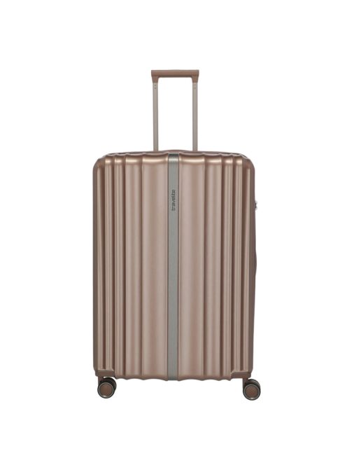 Travelite Paros L  Cappuccino nagy méretű prémium bőrönd