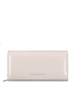 Gregorio CB-106 bézs bőr női pénztárca
