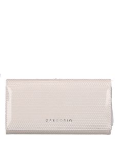 Patrizia CB-102 bézs elöl kártyatartós bőr pénztárca 