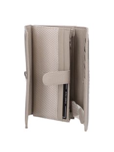 Patrizia CB-102 bézs elöl kártyatartós bőr pénztárca 