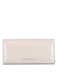 Gregorio CB-122 bézs bőr női pénztárca