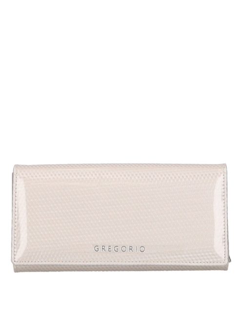 Gregorio CB-122 bézs bőr női pénztárca