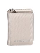 Gregorio CB-125 bézs bőr női pénztárca