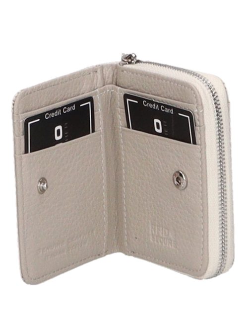 Gregorio CB-125 bézs bőr női pénztárca