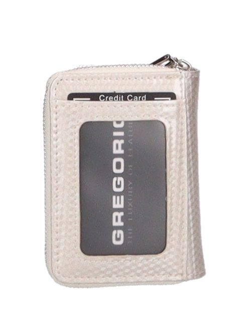 Gregorio CB-125 bézs bőr női pénztárca