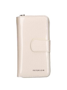 Peterson 761161 bézs bőr női pénztárca