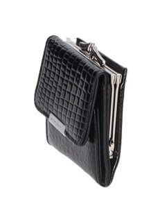 Jennifer Jones 5287-2 fekete bőr női pénztárca