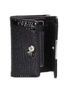 Jennifer Jones 5287-2 fekete bőr női pénztárca