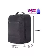 Benzi Wizzair 5815 fekete fedélzeti hátizsák