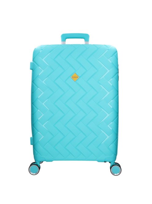 Benzi  5806 L türkiz nagy méretű bőrönd