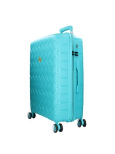 Benzi  5806 L türkiz nagy méretű bőrönd