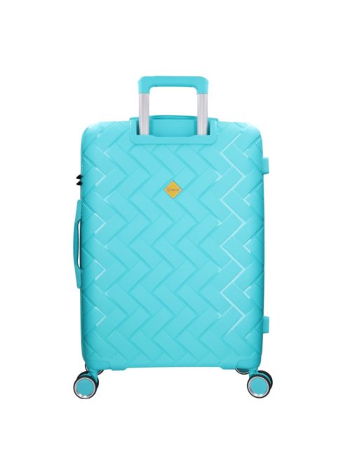 Benzi  5806 L türkiz nagy méretű bőrönd