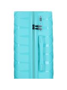 Benzi  5806 L türkiz nagy méretű bőrönd