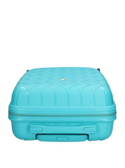 Benzi  5806 L türkiz nagy méretű bőrönd