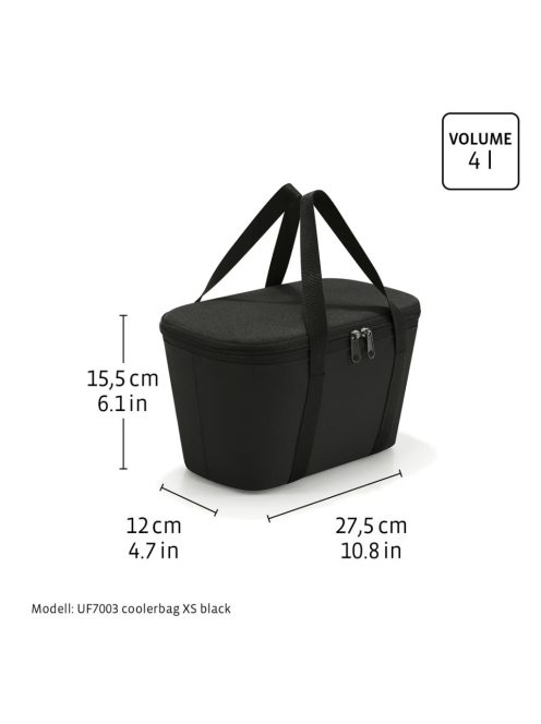 Reisenthel UF7052 Coolerbag XS twist silver kis méretű hűtőtáska