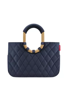   Reisenthel Loopshopper M frame rhombus midnight gold OS4111 női bevásárlótáska
