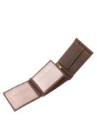 GreenDeed valódi bőr férfi pénztárca modern vonat mintával UJVO1021