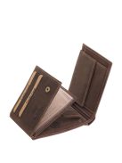 GreenDeed valódi bőr férfi pénztárca modern busz mintával BUJO1021