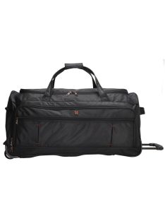   Enrico Benetti Cornell fekete 2 kerekű gurulós utazótáska 75cm