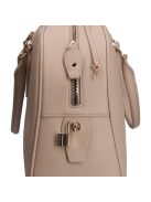 David Jones CM7299 bézs női kézitáska lakattal