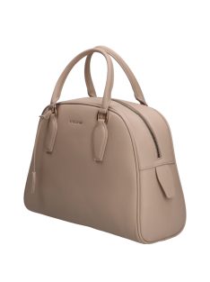 David Jones CM7299 drapp női kézitáska lakattal