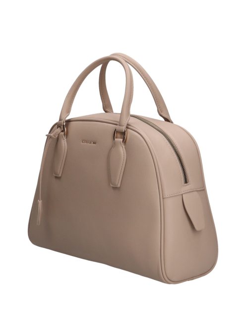 David Jones CM7299 drapp női kézitáska lakattal