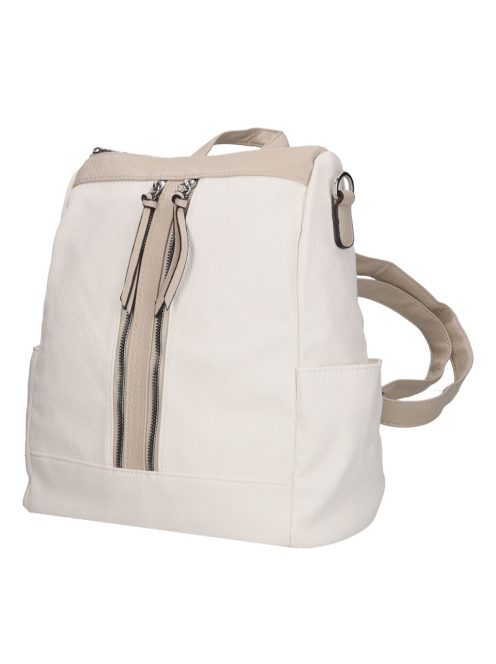 Hernan Bag HB0149 fehér bézs női hátizsák