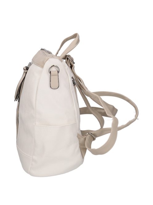 Hernan Bag HB0149 fehér bézs női hátizsák