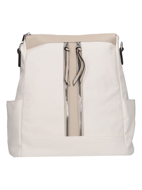 Hernan Bag HB0149 fehér bézs női hátizsák
