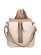 Hernan BagHB0149 bézs drapp női hátizsák