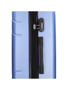 Benzi 5784 M kék közepes méretű bőrönd