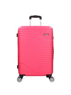 Benzi 5747 L pink nagy méretű bőrönd