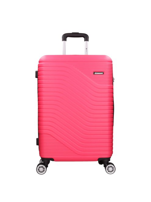 Benzi 5747 L pink nagy méretű bőrönd