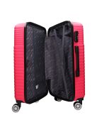 Benzi 5747 L pink nagy méretű bőrönd