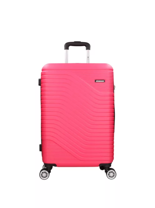 Benzi 5747 M pink közepes bőrönd