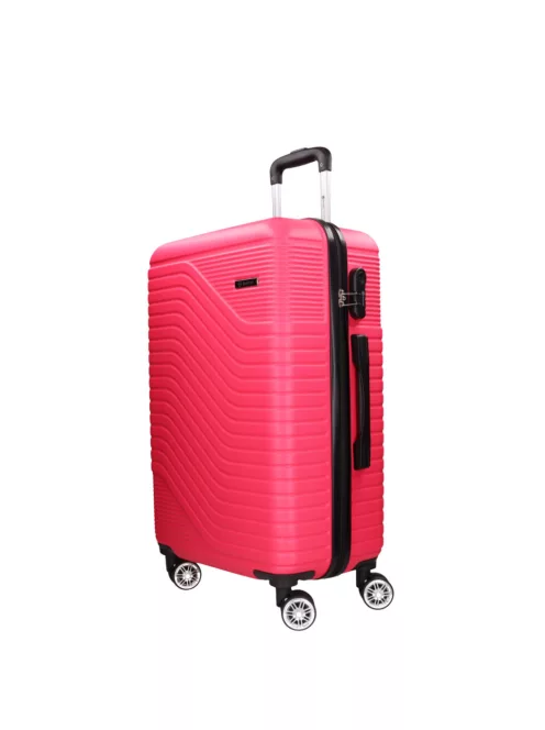 Benzi 5747 M pink közepes bőrönd